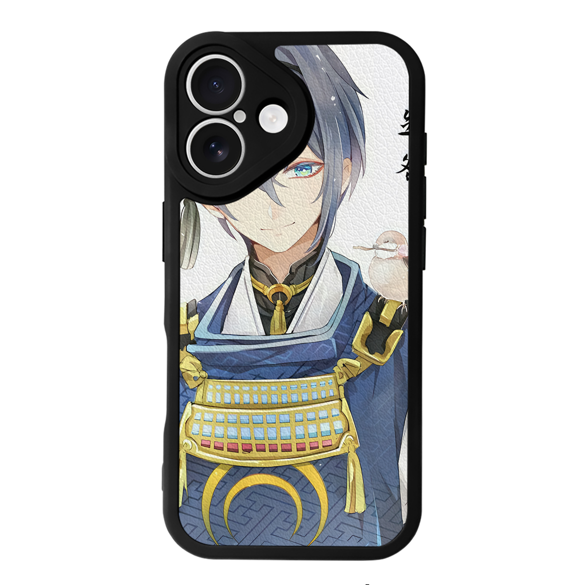 （画像用） 刀剣乱舞 Touken Ranbu 【iPhone 16シリーズ対応】シリコンスマホケース（レザー調） 材質：シリコン